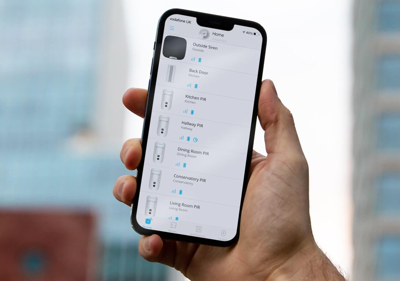 ajax app device control are ajax alarms any good