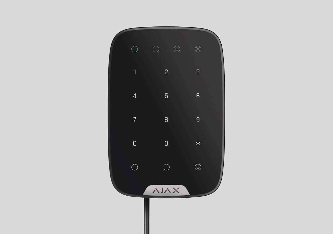 keypad fibra security alarm installers near me