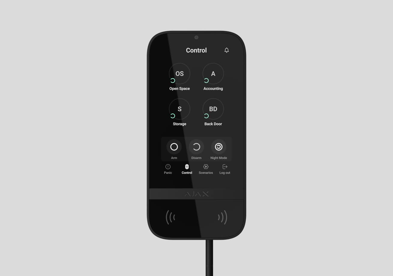 touchscreen fibra security alarm installers near me
